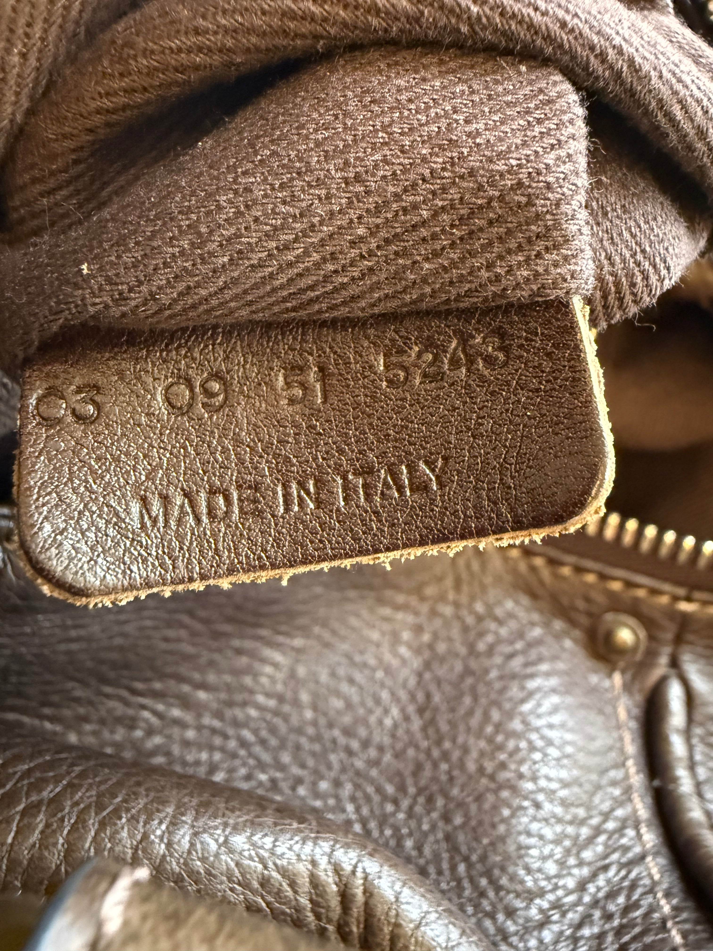 Vintage Chloé Paddington Front Pocket Satchel – Chocolate Brown Calfskin