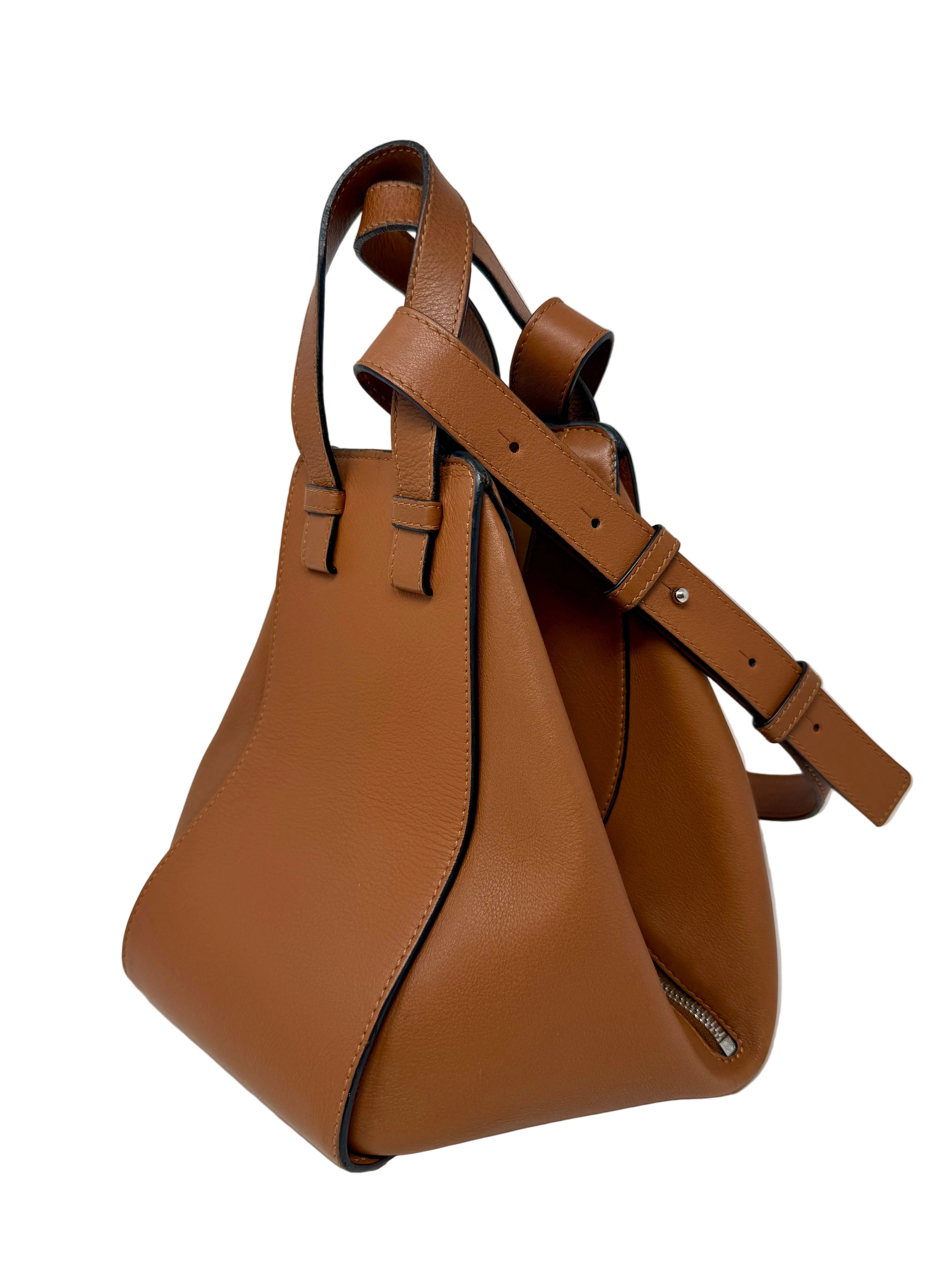 Loewe Small Hammock Shoulder Bag – Tan Calfskin (2017)