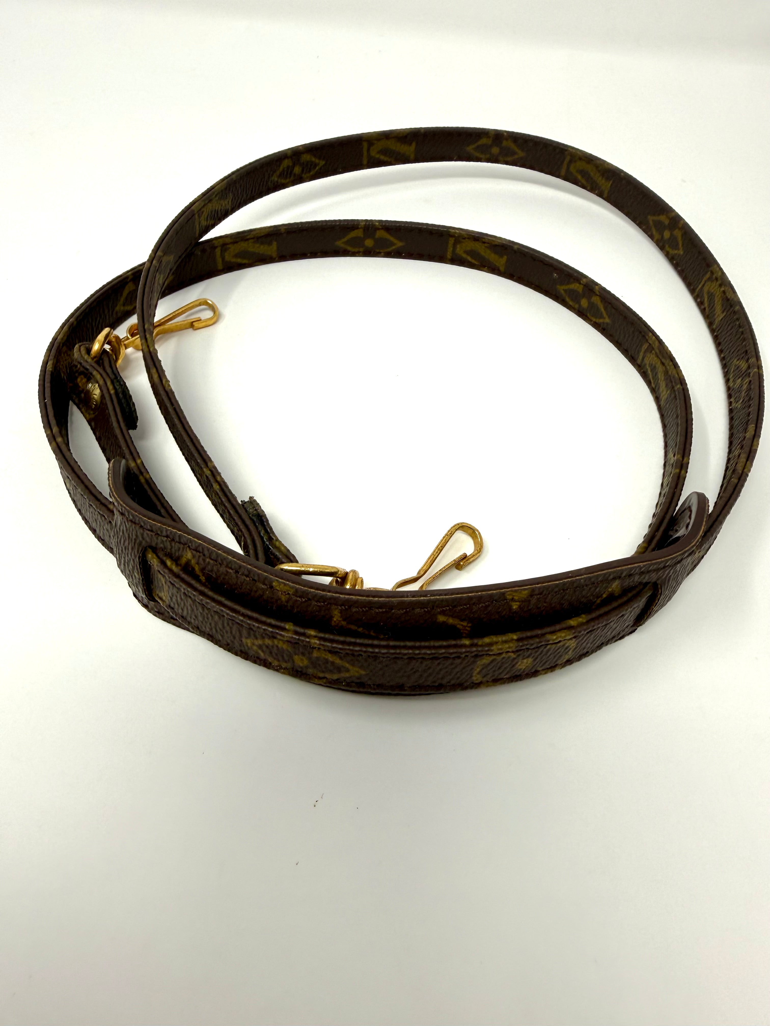 Louis Vuitton Mini Speedy (Mini Sac HL)Monogram with Monogram Strap | Rare Vintage Pre-Date Code (Late 1970s–Early 1980s)