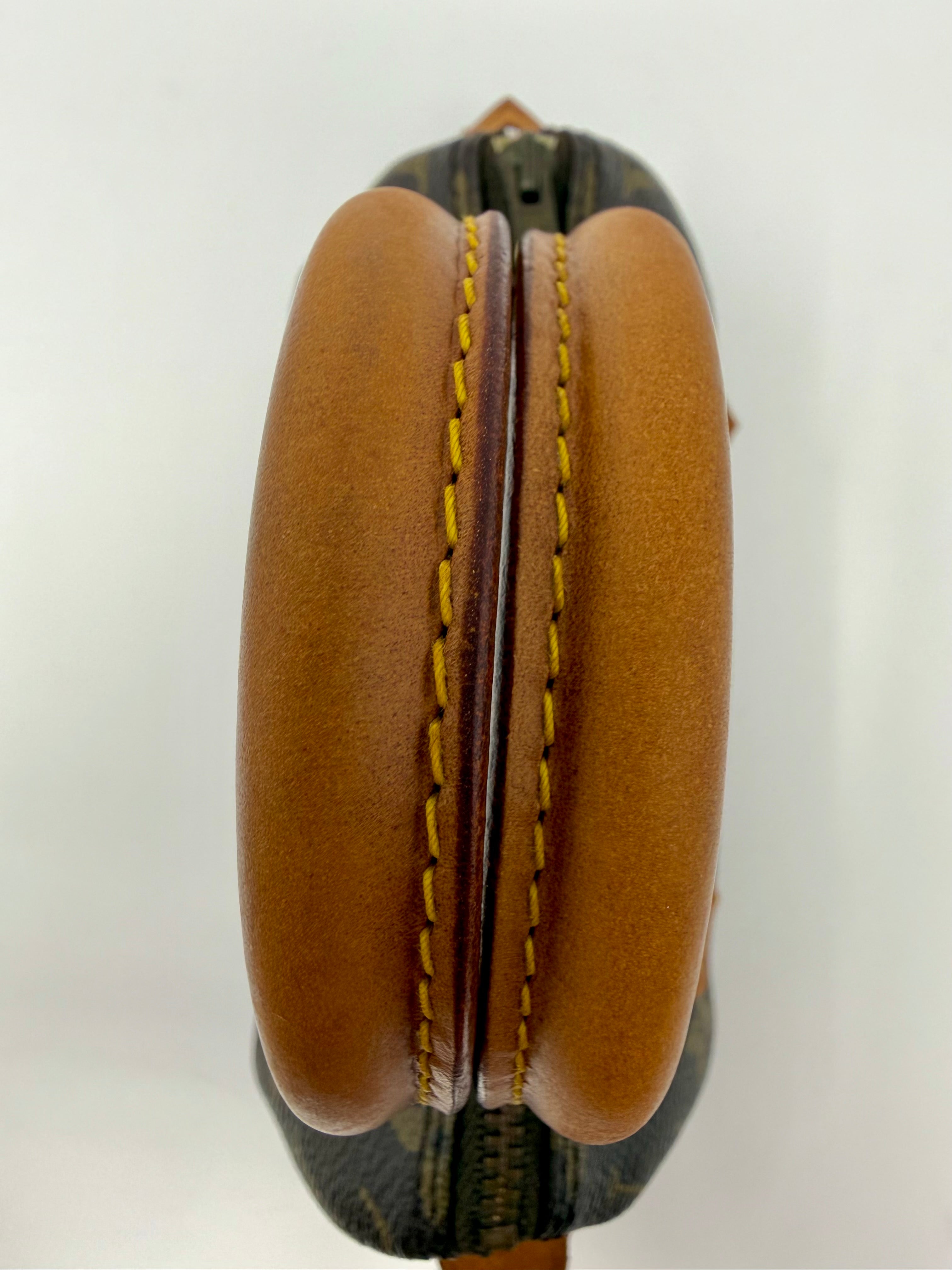 Louis Vuitton Mini Speedy (Mini Sac HL)Monogram with Monogram Strap | Rare Vintage Pre-Date Code (Late 1970s–Early 1980s)