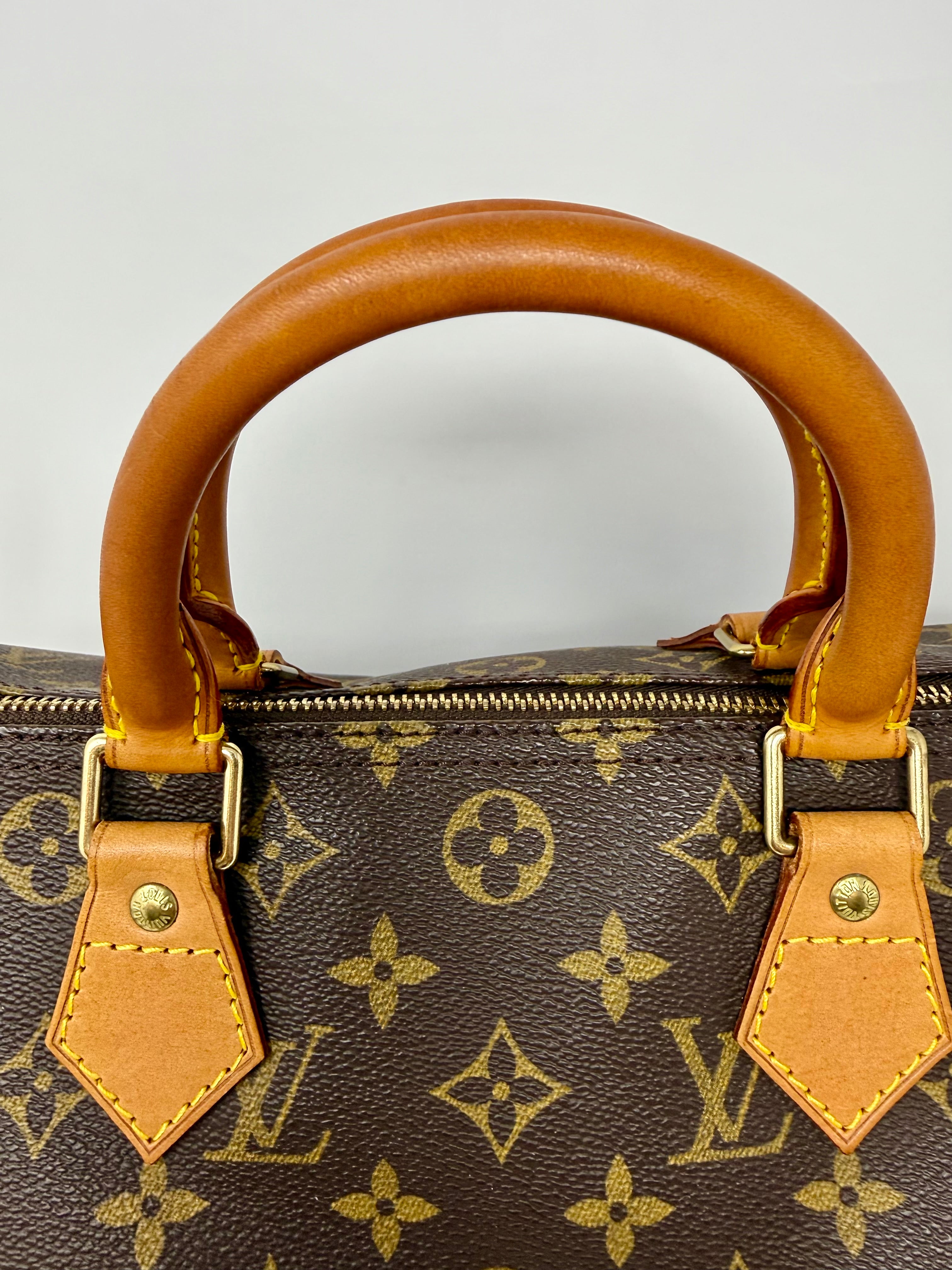 Louis Vuitton Speedy 30 Monogram Canvas – Vintage (September 1999, Date Code SP0929)