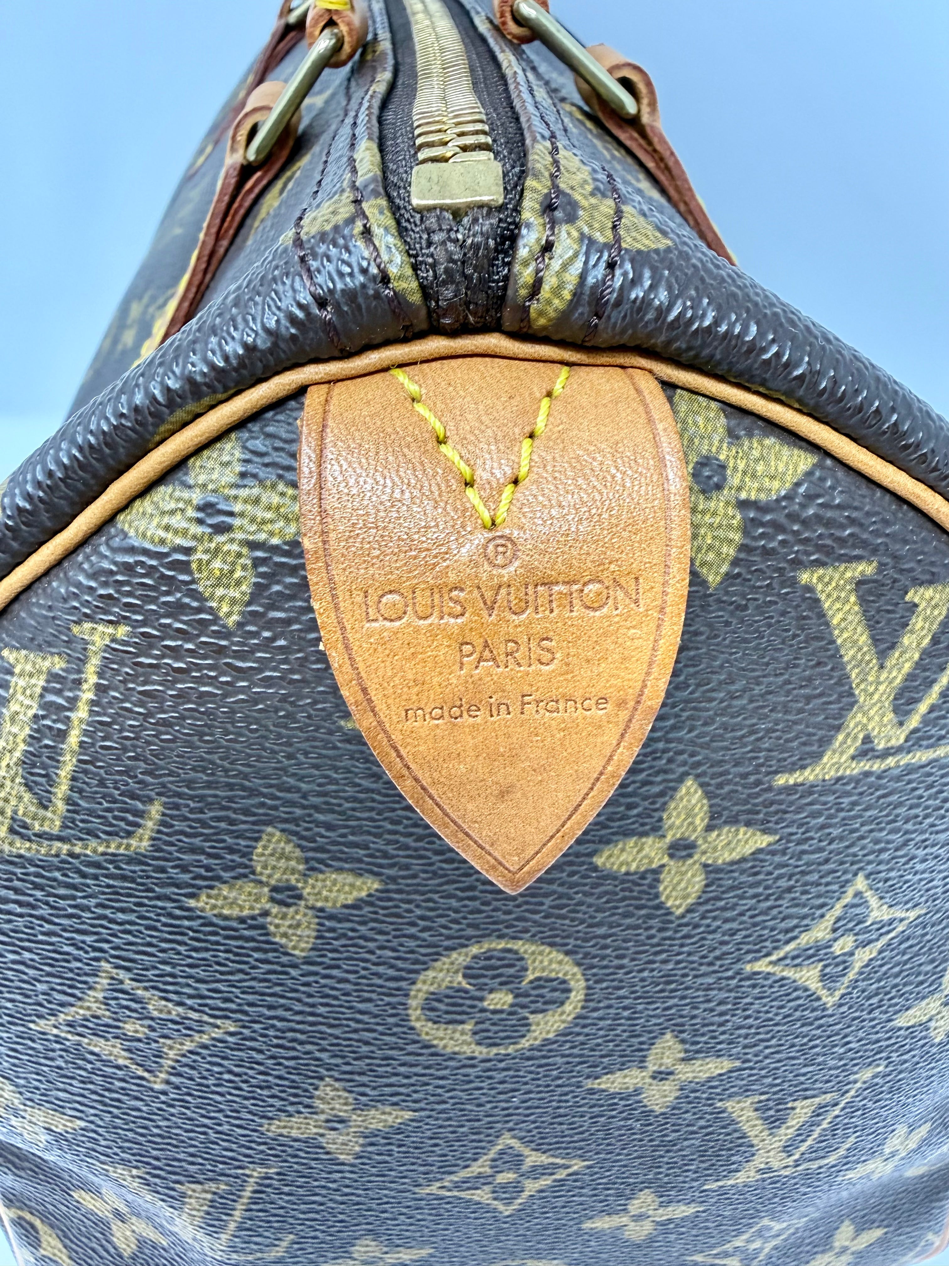 Louis Vuitton Speedy 30 Monogram Canvas – Vintage (September 1999, Date Code SP0929)