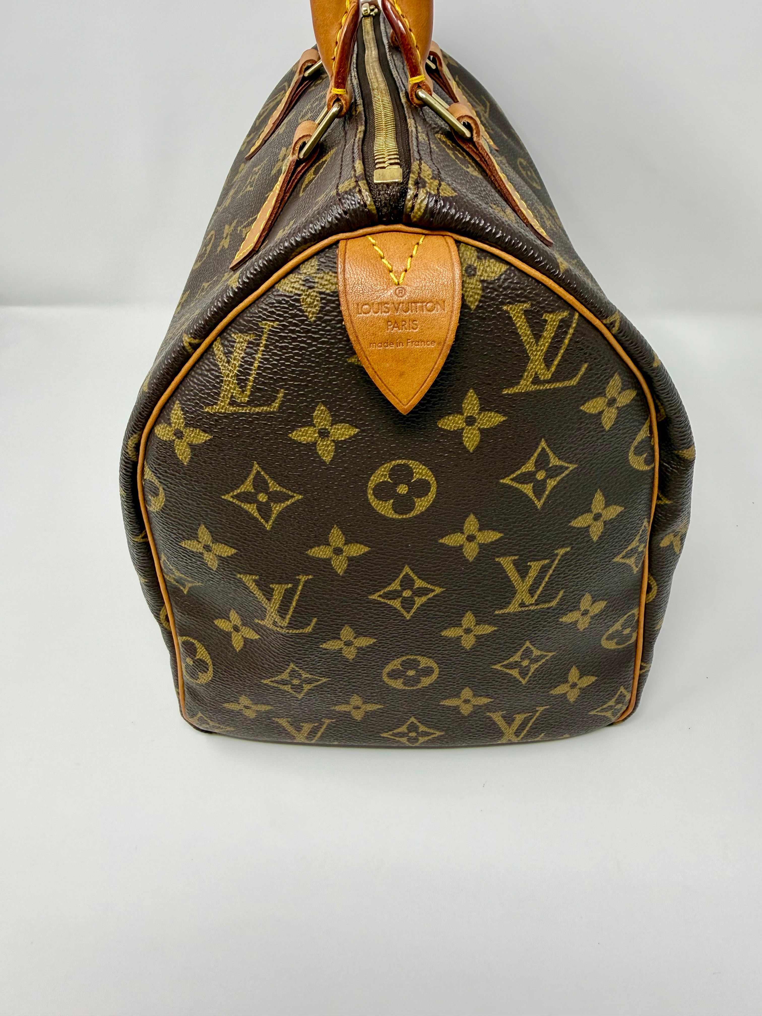 Louis Vuitton Speedy 30 Monogram Canvas – Vintage (September 1999, Date Code SP0929)
