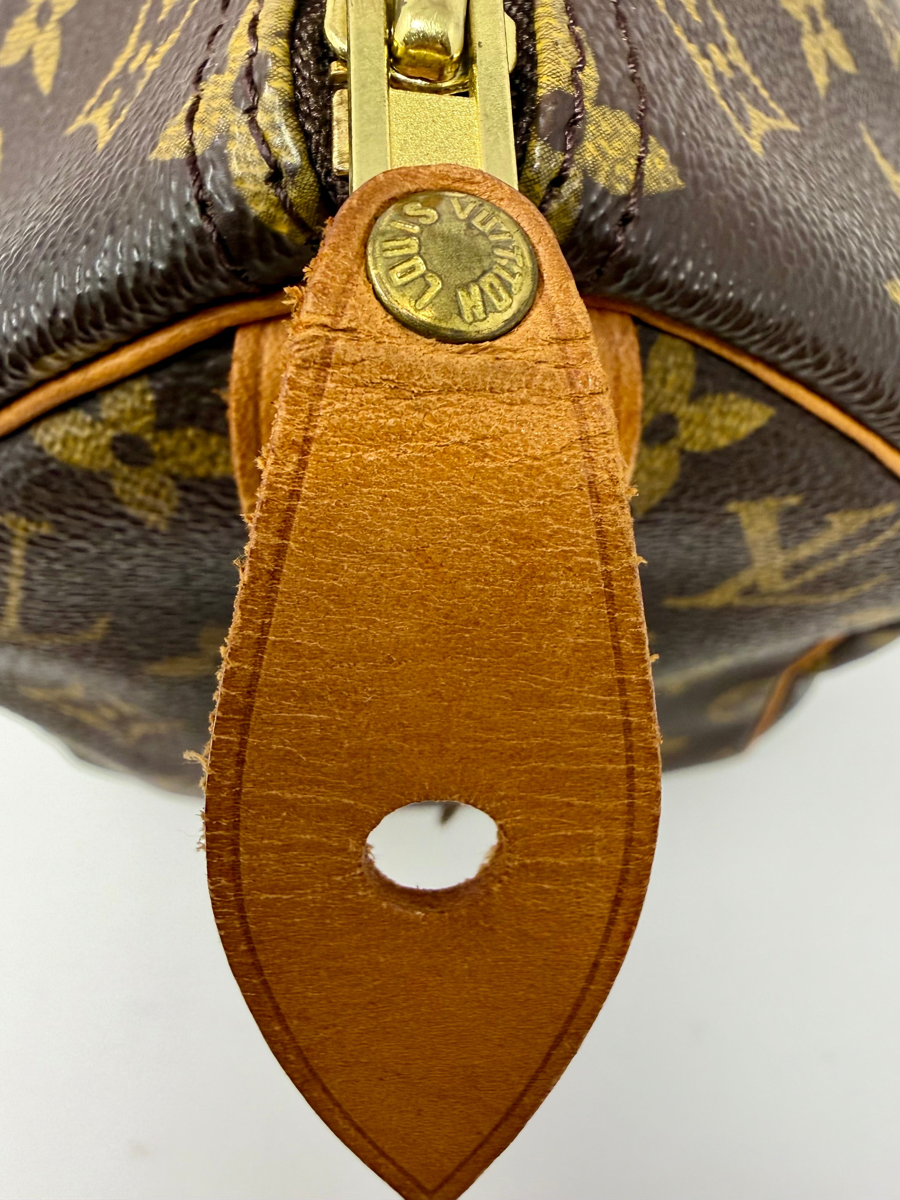 Louis Vuitton Speedy 30 Monogram Canvas – Vintage (September 1999, Date Code SP0929)
