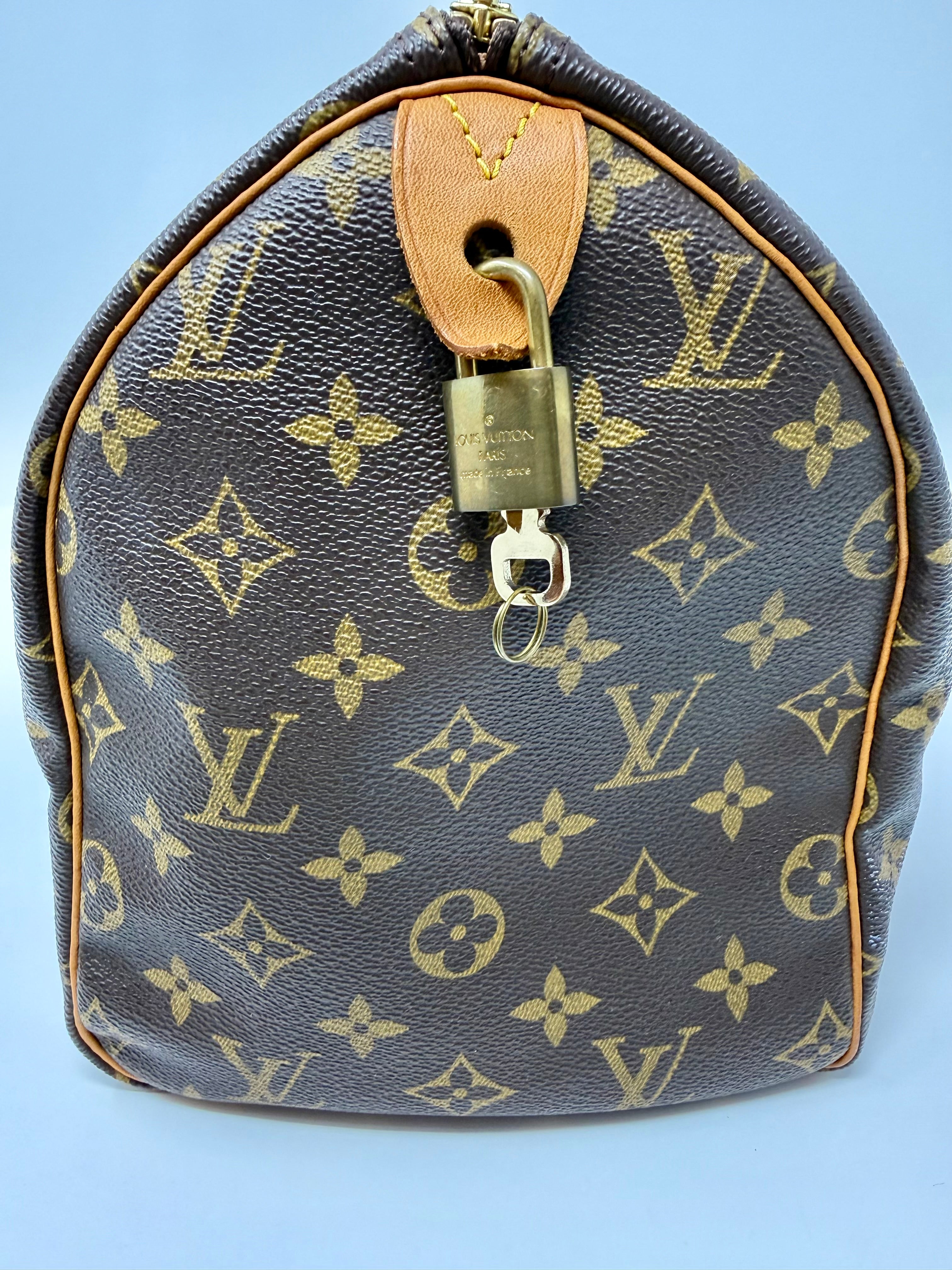 Louis Vuitton Speedy 30 Monogram Canvas – Vintage (September 1999, Date Code SP0929)