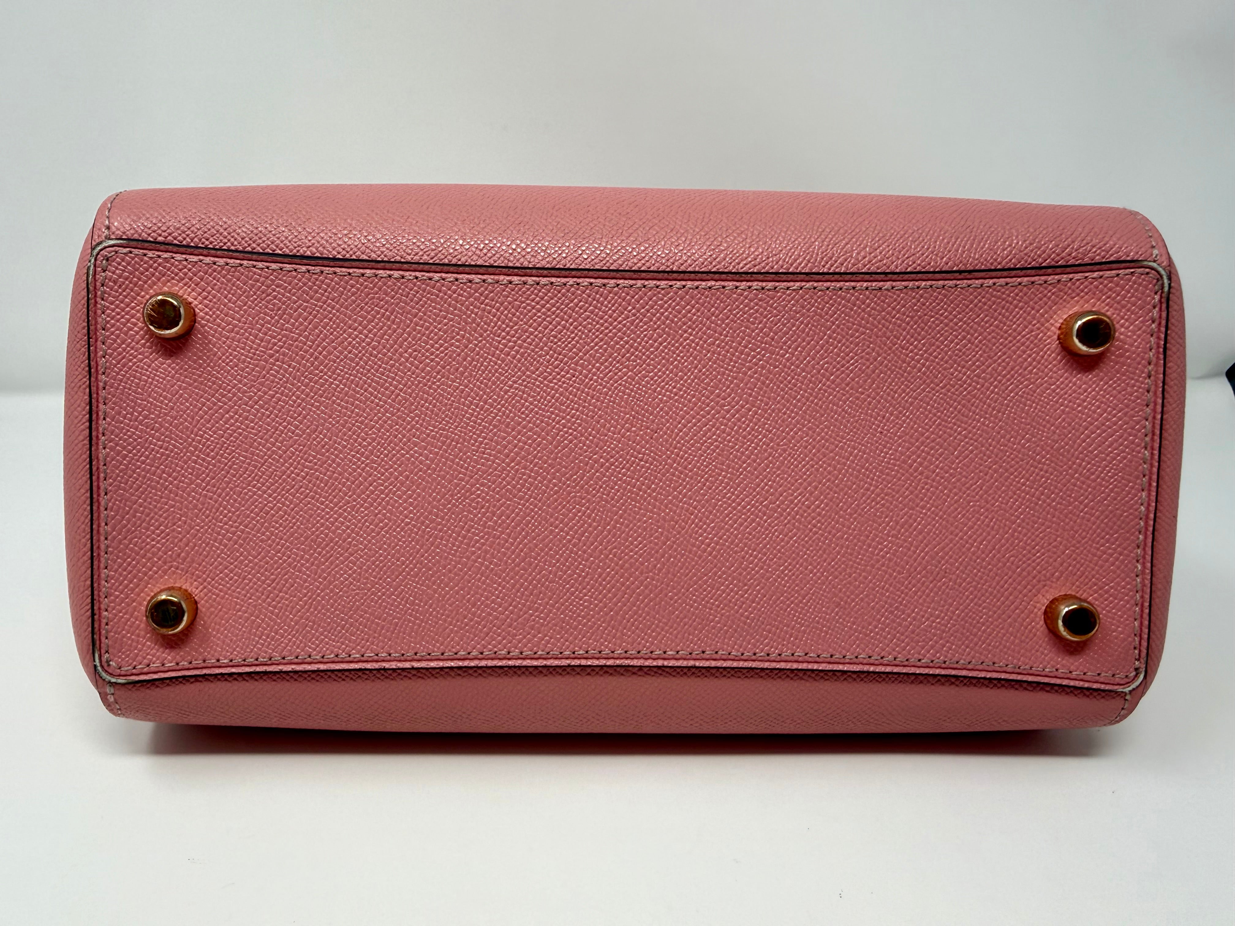 Coach Rowan Satchel Crossgrain Leather – Faded Blush Pink (Style 79946)