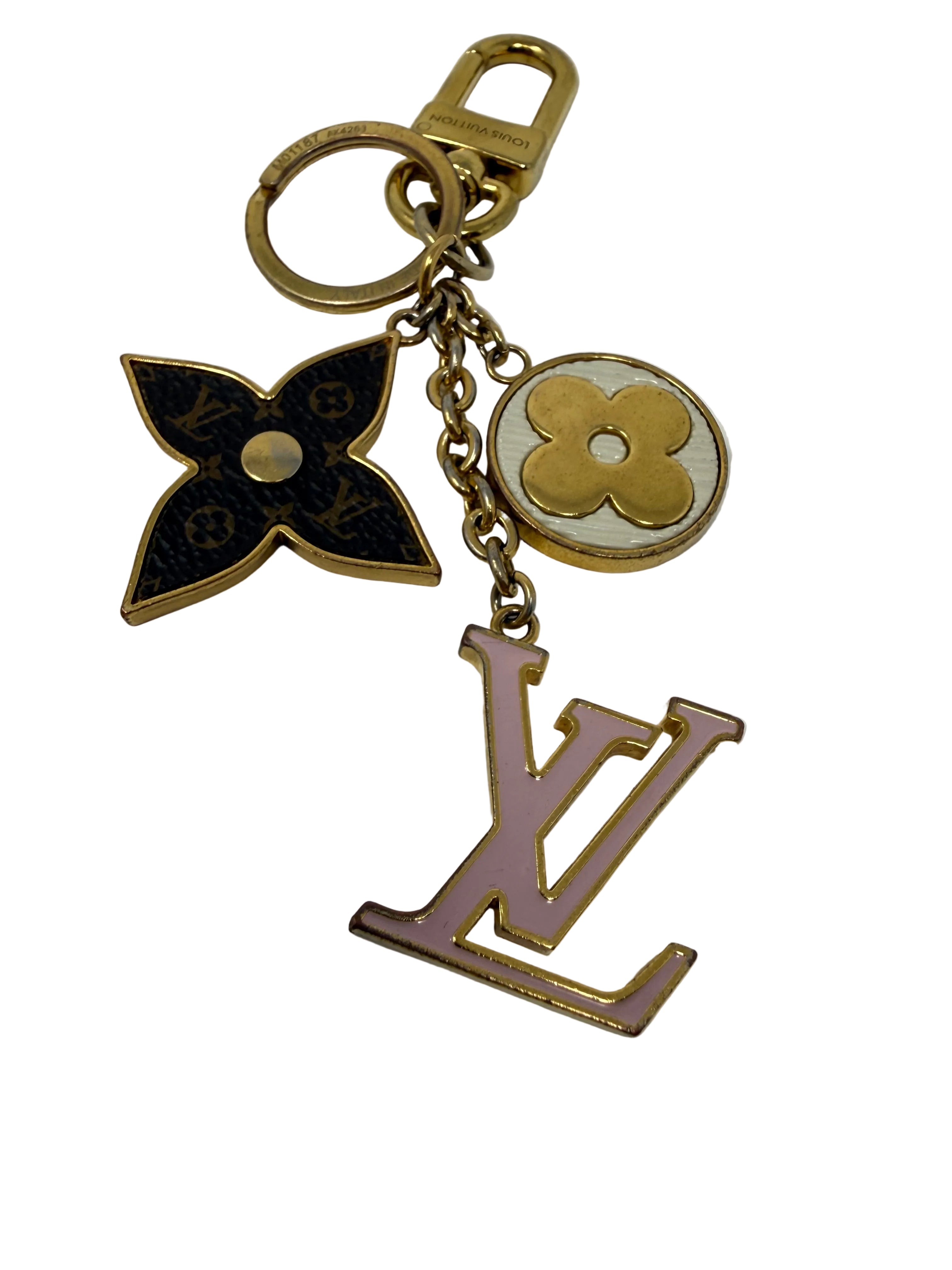 Louis Vuitton Spring Street Bag Charm & Key Holder – Pink M01187