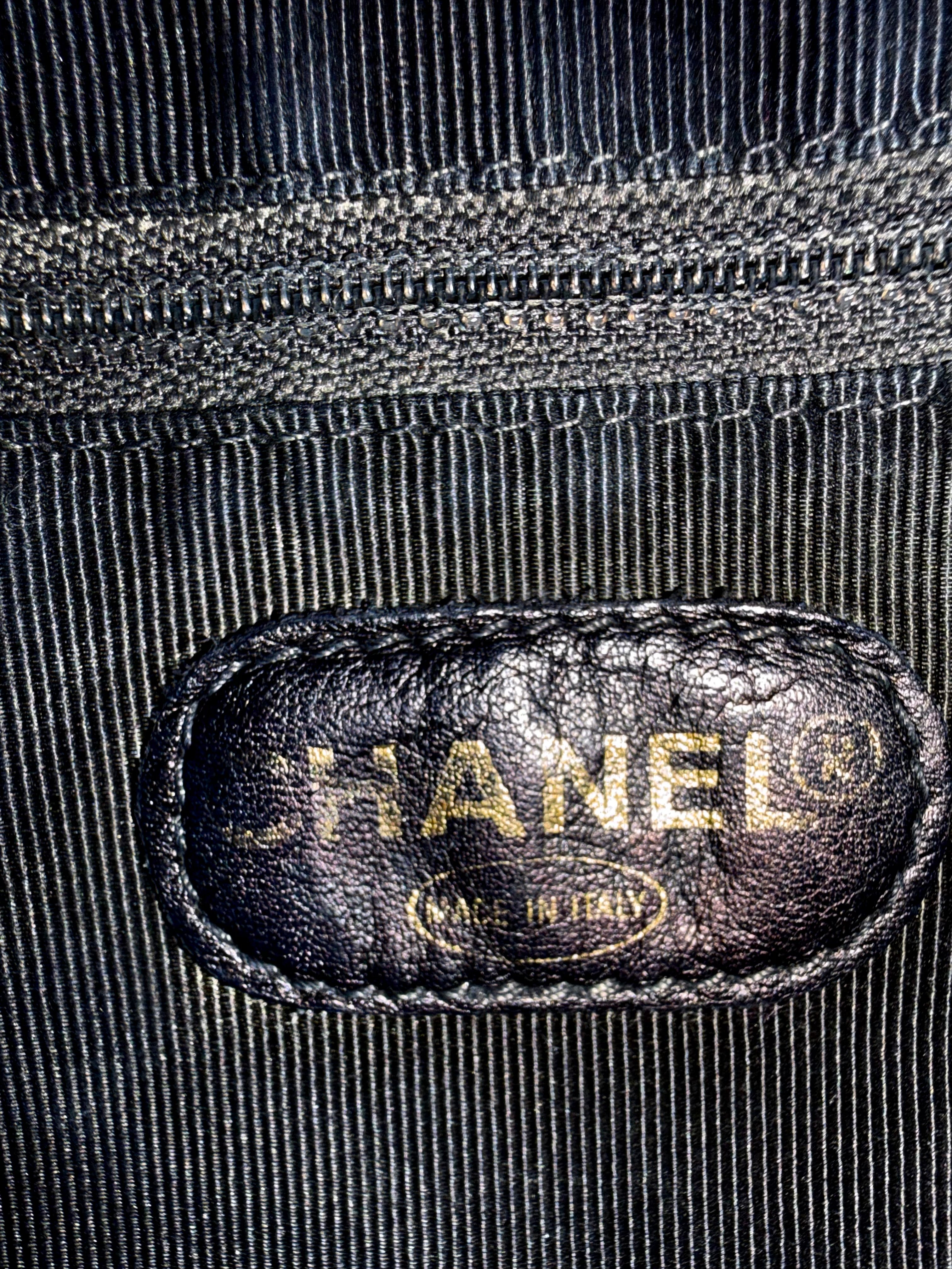 Chanel Timeless Tote/ Shoulder Bag – Quilted Caviar, Black with Gold Hardware