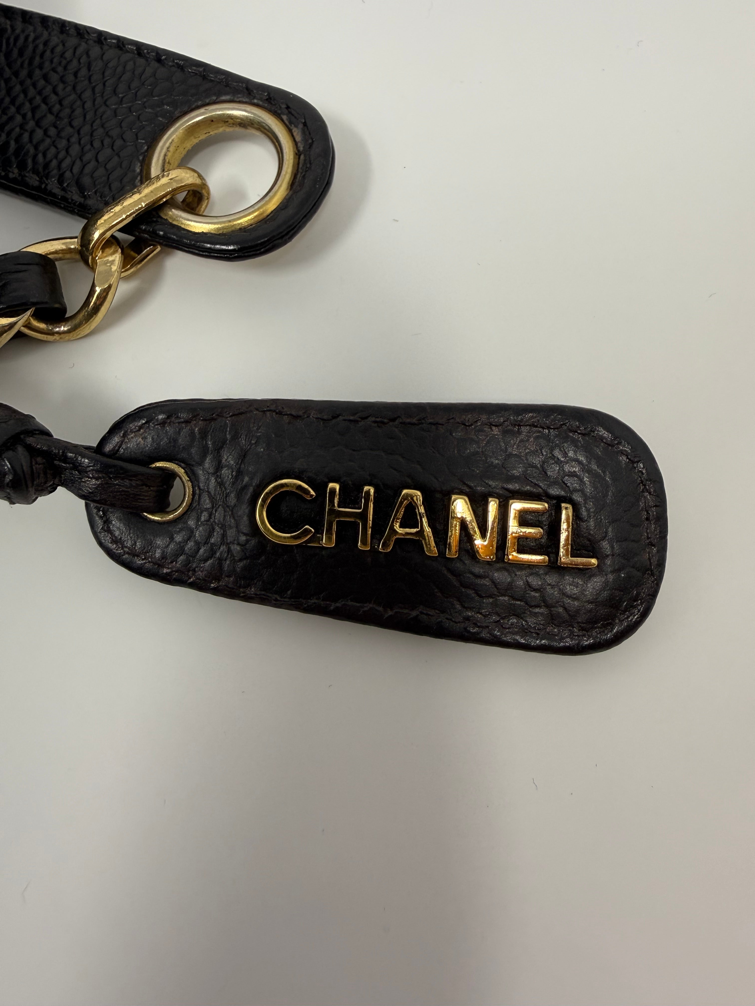 Chanel Timeless Tote/ Shoulder Bag – Quilted Caviar, Black with Gold Hardware