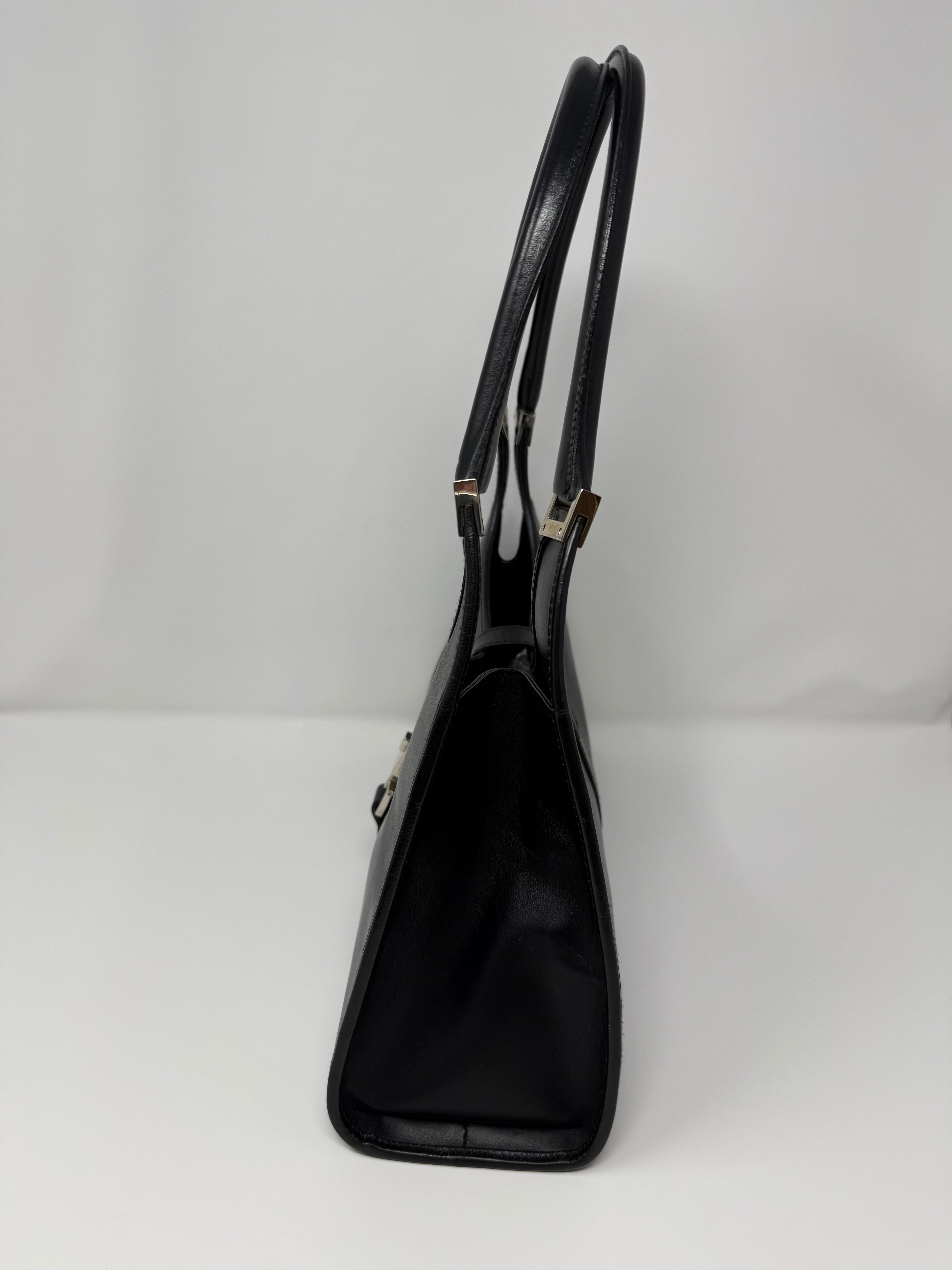 Gucci Jackie Leather Shoulder Bag – Black Leather (Vintage)