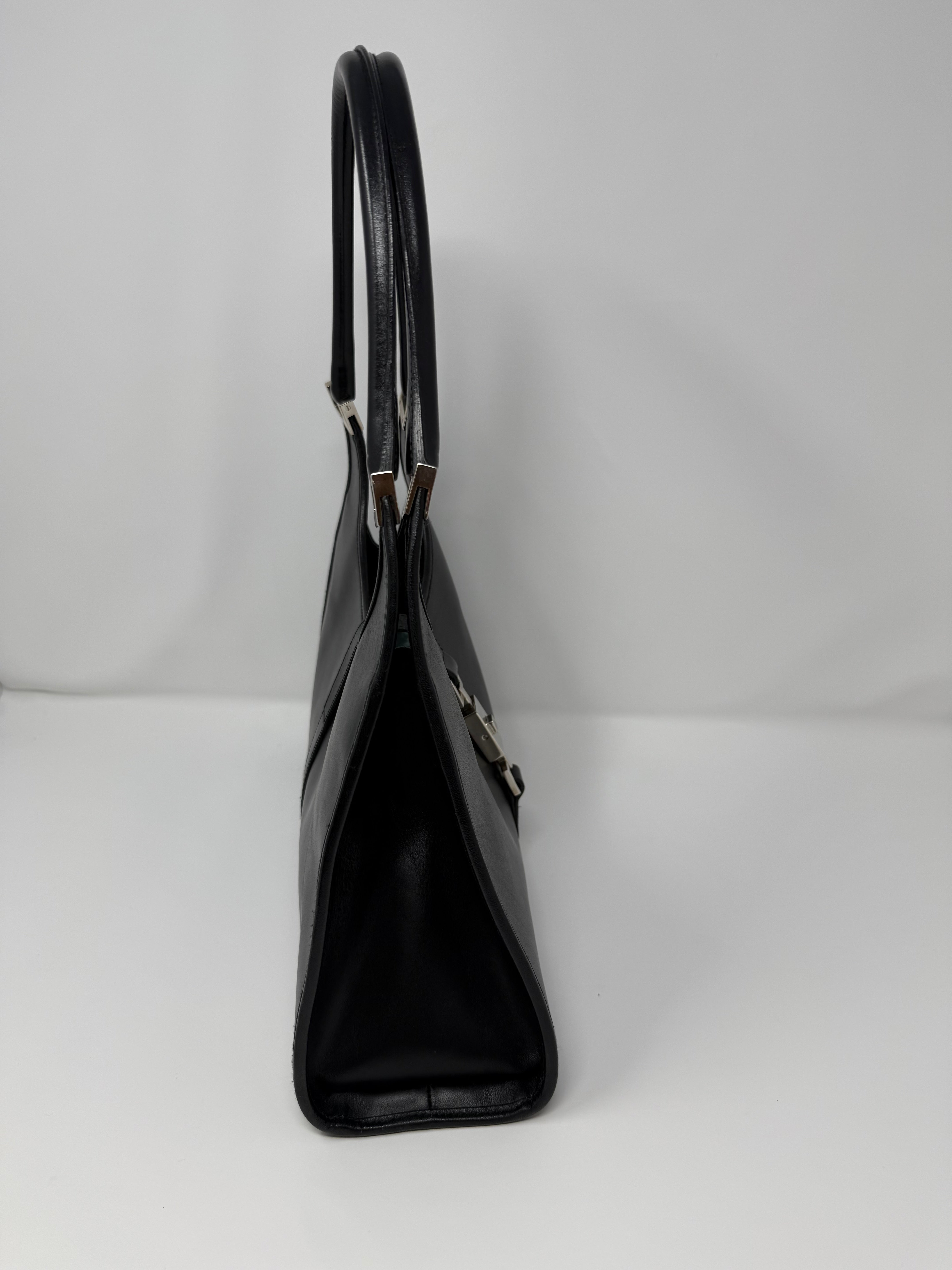 Gucci Jackie Leather Shoulder Bag – Black Leather (Vintage)
