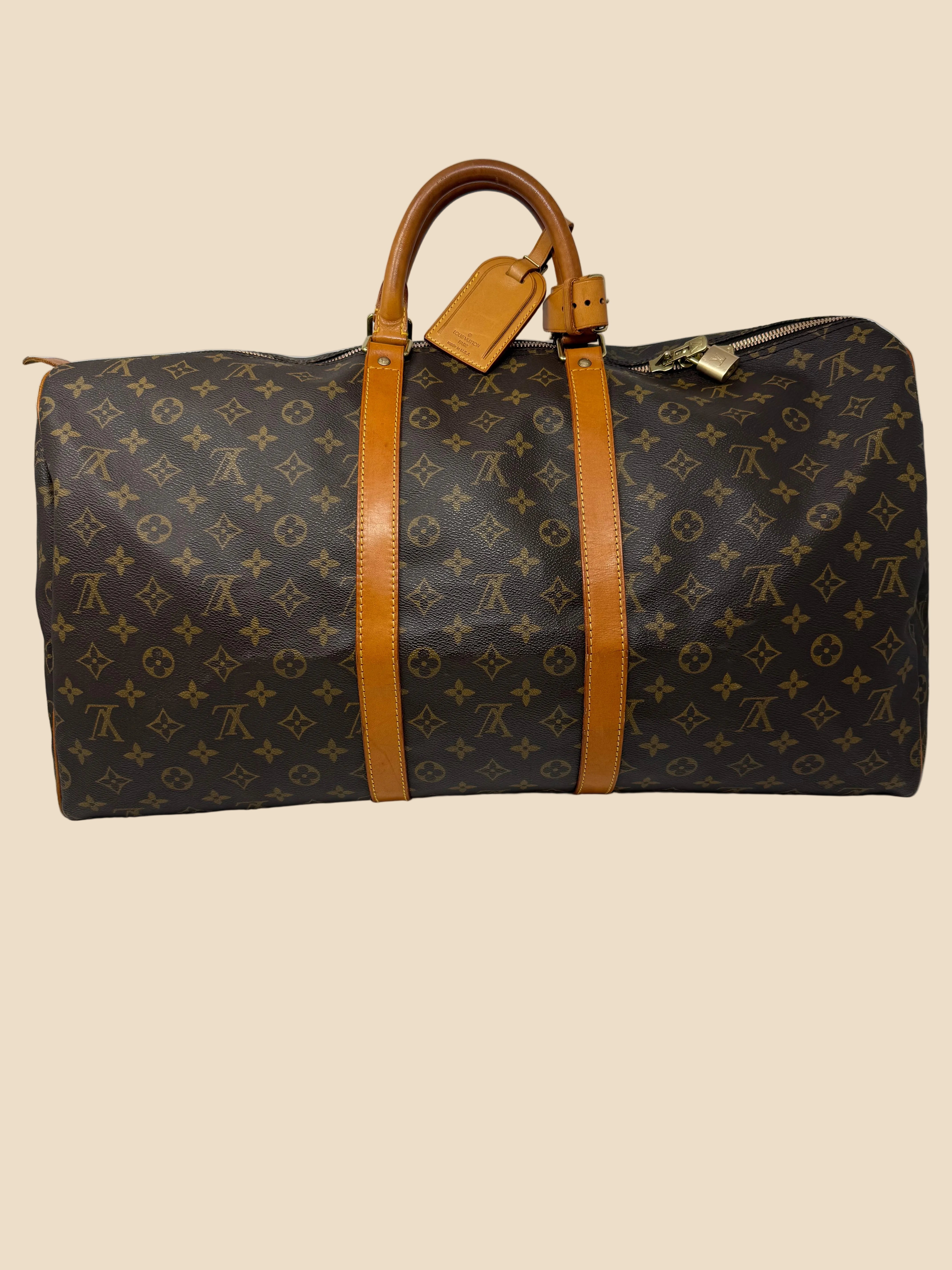 Louis Vuitton Vintage Keepall 55 Monogram (Vintage 1996)