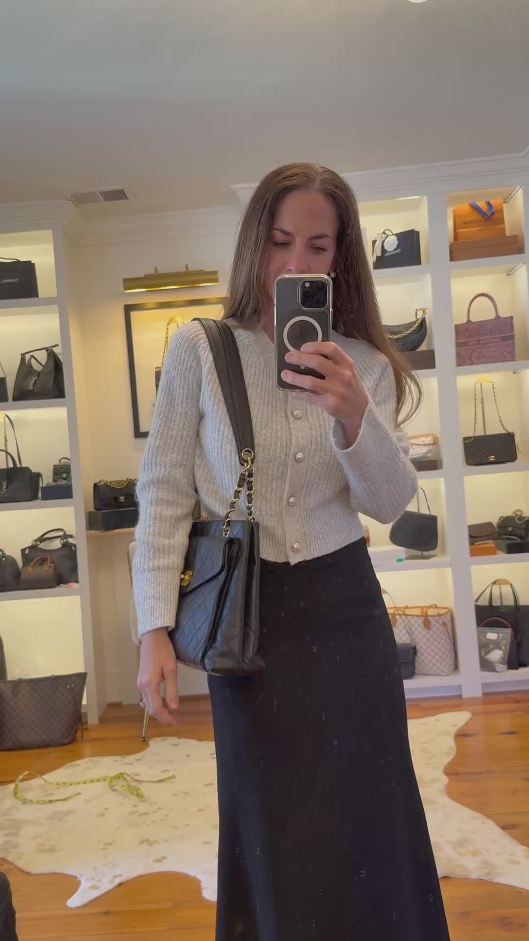 Chanel Timeless Tote/ Shoulder Bag – Quilted Caviar, Black with Gold Hardware